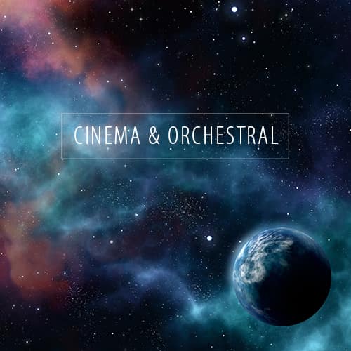 Cinema & Orchestral Sounds und Spotify Playlist